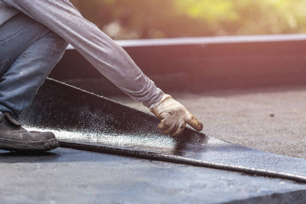 Professional Interior Drainage System technician working in Lenni, PA